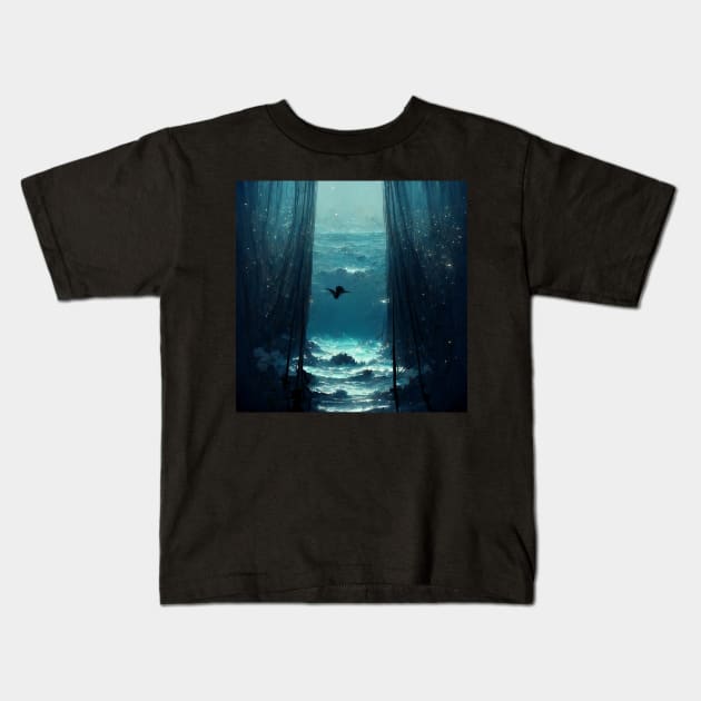 Daedalus' Many Sons Kids T-Shirt by Kazaiart